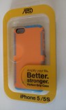 Husa protectie iPhone 5/5S (40120), Portocaliu, iPhone 5/5S/SE, Plastic