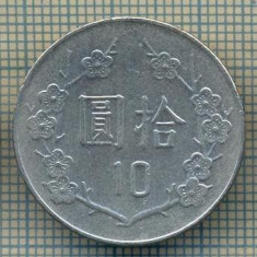 7122 MONEDA- CHINA -TAIWAN - 10 YUAN -anul ? -starea care se vede