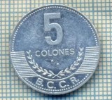 7135 MONEDA- COSTA RICA - 5 COLONES -anul 2008 -starea care se vede, America Centrala si de Sud