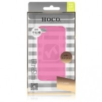 Husa silicon TPU Apple iPhone 4 HOCO Ultra Slim roz Blister Originala foto