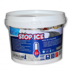 STOP ICE produs biodegradabil pentru deszapezire, prevenire/ combatere gheata, dezghetare rapida 2.5 foto