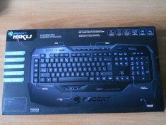 Tastatura Gaming Roccat ISKU Iluminata impecabila. foto