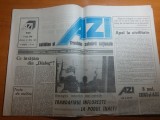 ziarul azi 8 mai 1990-campanie electorala pt FSN in paginile ziarului