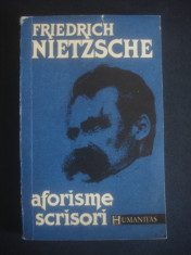 FRIEDRICH NIETZSCHE - AFORIEMA SCRISORI foto