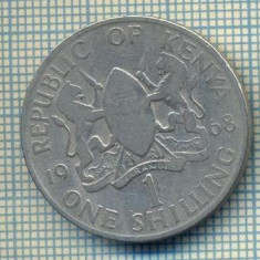 7048 MONEDA- KENYA - 1 SHILLING -anul 1968 -starea ce se vede