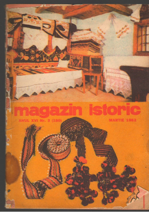 (C7132) MAGAZIN ISTORIC MARTIE 1982