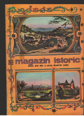 (C7121) MAGAZIN ISTORIC MARTIE 1985 foto