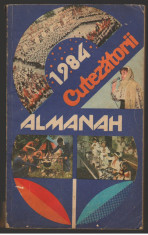 (C7114) ALMANAH CUTEZATORII 1984, ALMANAHUL foto