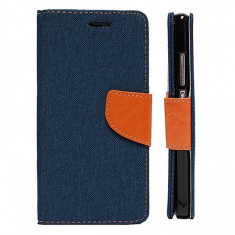 Husa textil LG Nexus 5X Canvas bleumarin foto