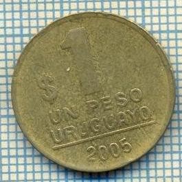 7063 MONEDA- URUGUAY - 1 PESO -anul 2005 -starea ce se vede foto