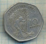 7059 MONEDA- MAURITIUS - 10 RUPEES -anul 1997 -starea ce se vede