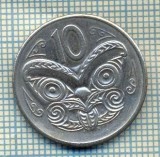 7044 MONEDA- NEW ZEALAND -10 CENTS -anul 1981 -starea ce se vede, Australia si Oceania