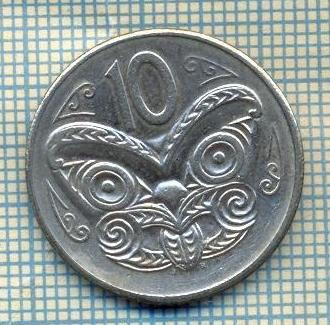 7044 MONEDA- NEW ZEALAND -10 CENTS -anul 1981 -starea ce se vede