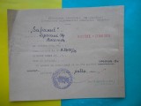 HOPCT DOCUMENT VECHI 52 - MINISTERUL INDUSTRIEI COMERT EXTERIOR /BUCURESTI 1936, Documente