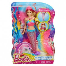 Papusa Barbie Rainbow Light Mermaid foto