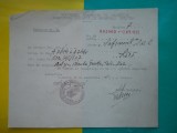 HOPCT DOCUMENT VECHI 54 - MINISTERUL INDUSTRIEI COMERT EXTERIOR /BUCURESTI 1936, Documente