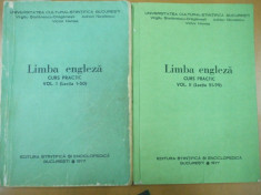 Limba engleza curs practic 2 volume Bucuresti 1977 V. Stefanescu - Draganesti foto