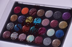 TRUSA DE MACHIAJ CU FARDURI CU SCLIPICI PS GLITTER EYE CREAM PALETTE foto