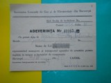 HOPCT DOCUMENT VECHI 41 - SOCIETATEA GENERALA GAZ ELECTRICITATE /BUCURESTI 1947, Documente