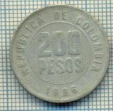 7164 MONEDA- COLUMBIA - 200 PESOS -anul 1996 -starea care se vede, America Centrala si de Sud