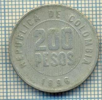 7164 MONEDA- COLUMBIA - 200 PESOS -anul 1996 -starea care se vede foto