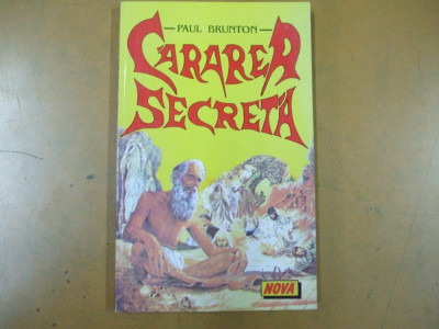 Cararea secreta Paul Brunton foto