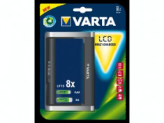 Incarcator Varta LCD Multi USB 8buc. foto