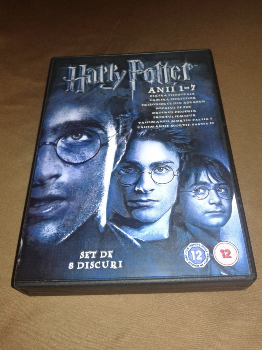 Harry Potter 8 DVD - Colectia Completa subtitrata romana