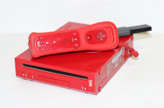 Nintendo Wii RED Motion Plus Modat &amp;quot;Pachet Complet&amp;quot; foto
