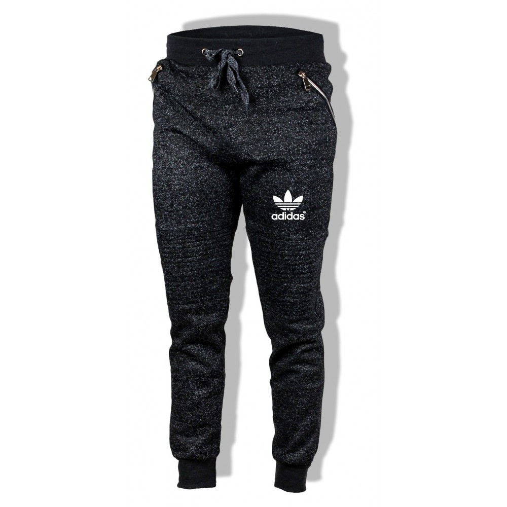 Pantaloni ADIDAS de iarna, grosi si vatuiti 100% bumbac negrii | arhiva  Okazii.ro