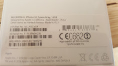 iPhone SE 16G space gray nou sigilat garantie neverlock foto