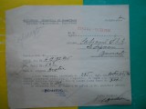 HOPCT DOCUMENT VECHI 34- MINISTERUL INDUSTRIEI COMERT EXTERIOR /BUCURESTI 1936, Documente