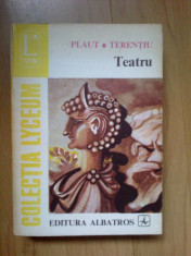 d3 Teatru - Plaut. Terentiu foto