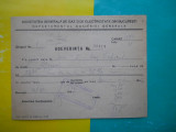HOPCT DOCUMENT VECHI 29 -SOCIETATEA GENERALA GAZ ELECTRICITATE BUCURESTI 1947