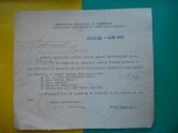 HOPCT DOCUMENT VECHI 62 - MINISTERUL INDUSTRIEI COMERT EXTERIOR /BUCURESTI 1935, Documente