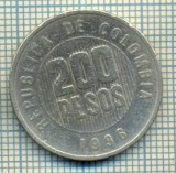 7165 MONEDA- COLUMBIA - 200 PESOS -anul 1996 -starea care se vede, America Centrala si de Sud