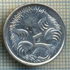 7243 MONEDA- AUSTRALIA - 5 CENTS -anul 2008 -starea ce se vede