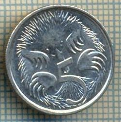 7243 MONEDA- AUSTRALIA - 5 CENTS -anul 2008 -starea ce se vede foto