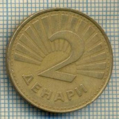 7206 MONEDA- MACEDONIA- 2 DENARI -anul 1993 -starea ce se vede