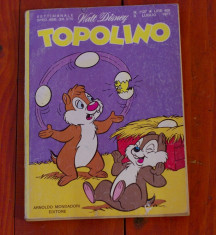 Revista Topolino limba Italiana - banda desenata Disney anul 1977 -158 pag !!! foto