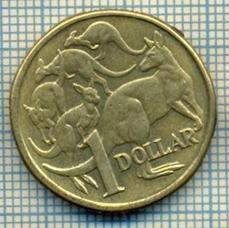 7262 MONEDA- AUSTRALIA - 1 DOLLAR -anul 1985 -starea ce se vede