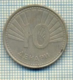 7203 MONEDA- MACEDONIA- 10 DENARI -anul 2008 -starea ce se vede, Europa