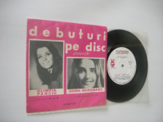 DEBUTURI PE DISC: Olimpia Panciu, Doina Morosanu(EP vinil/disc mic cu 4 piese!) foto