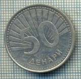 7207 MONEDA- MACEDONIA- 50 DENARI -anul 2008 -starea ce se vede, Europa