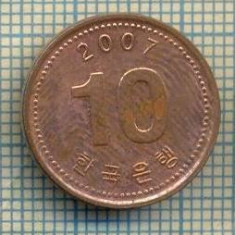 7212 MONEDA- KOREA DE SUD - 10 WON -anul 2007 -starea ce se vede