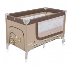 Patut pliabil cu 2 nivele Holiday Beige Baby Design foto