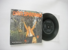 DAN SPATARU: Raza Mea De Soare, etc. (1980)(disc mic vinil EP cu 3 piese) foto