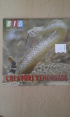 CREATURI VENINOASE DOCUMENTAR DVD NOU foto