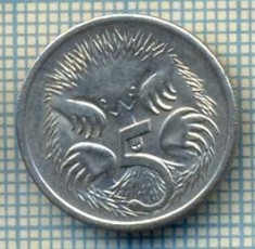 7237 MONEDA- AUSTRALIA - 5 CENTS -anul 2001 -starea ce se vede