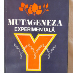 "MUTAGENEZA EXPERIMENTALA", Ion Nicolae, 1978. Tiraj 1200 exemplare